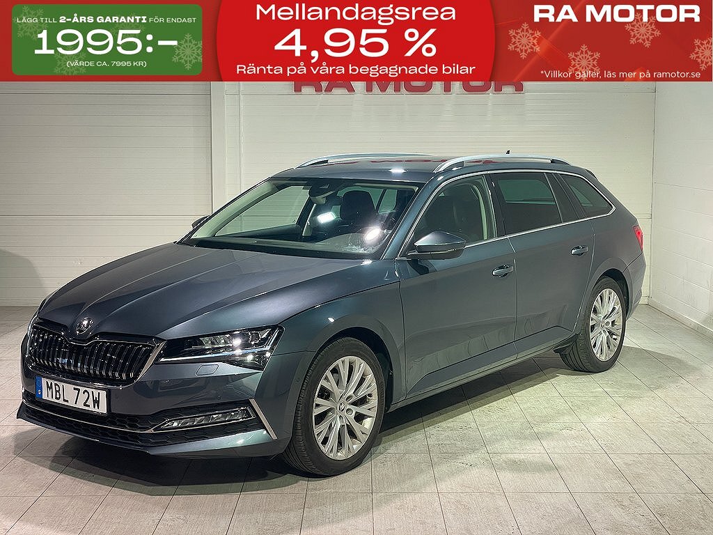 Skoda Superb iV Plug-in | Business | Style | Kamera | Läder