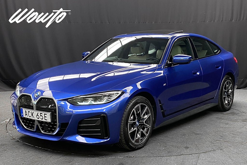 BMW i4 eDrive40 340HK M-Sport /360 /Taklucka /Drag/Moms/4.95%
