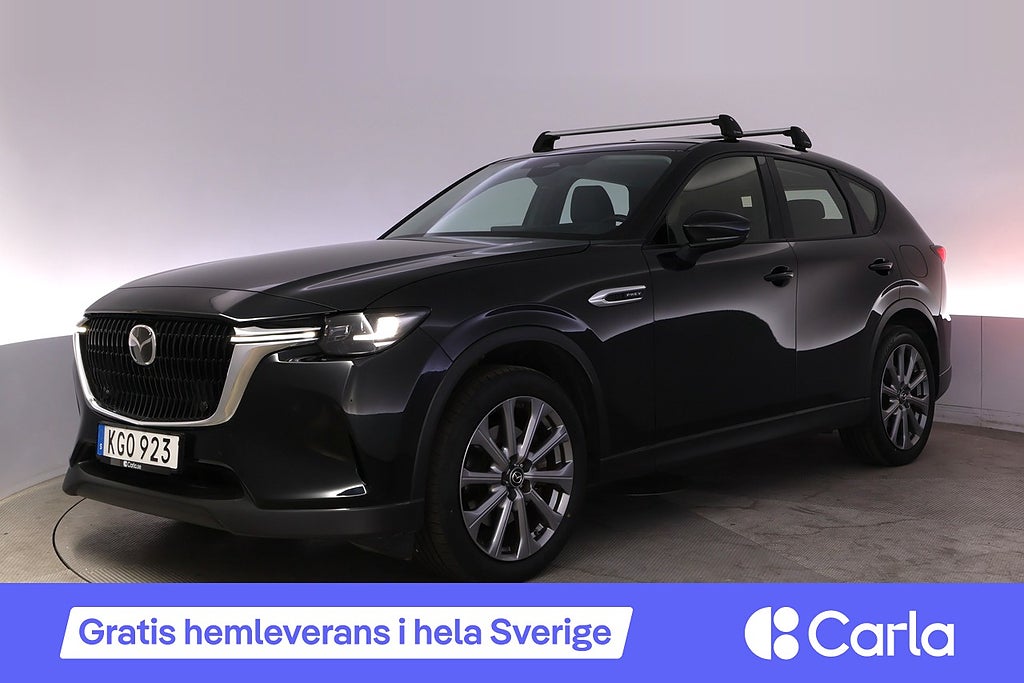 Mazda CX-60 PHEV AWD Exclusive Comfort P. Läder Elstol Drag