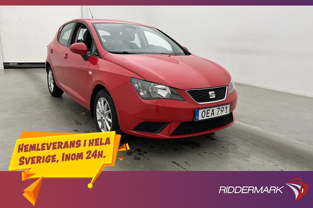 Seat Ibiza 1.0 EcoTSI 95hk Style Sensorer 0.43l/Mil