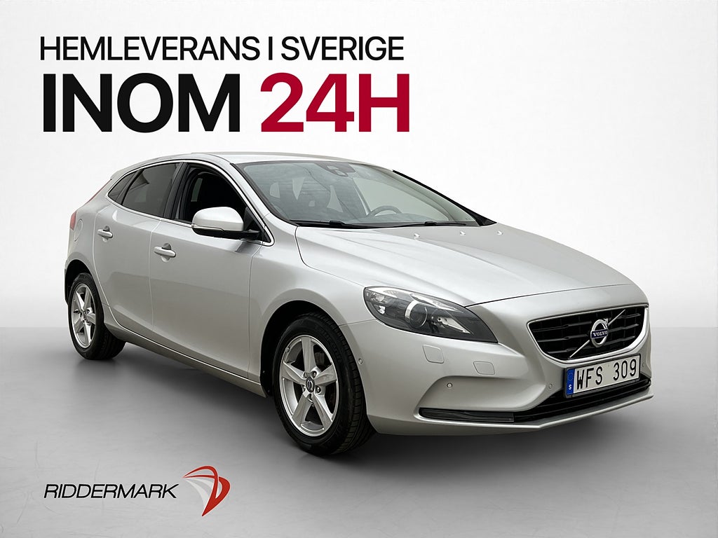 Volvo V40 D2 Momentum Värmare Endast 0,34l/mil Kamrem-Bytt