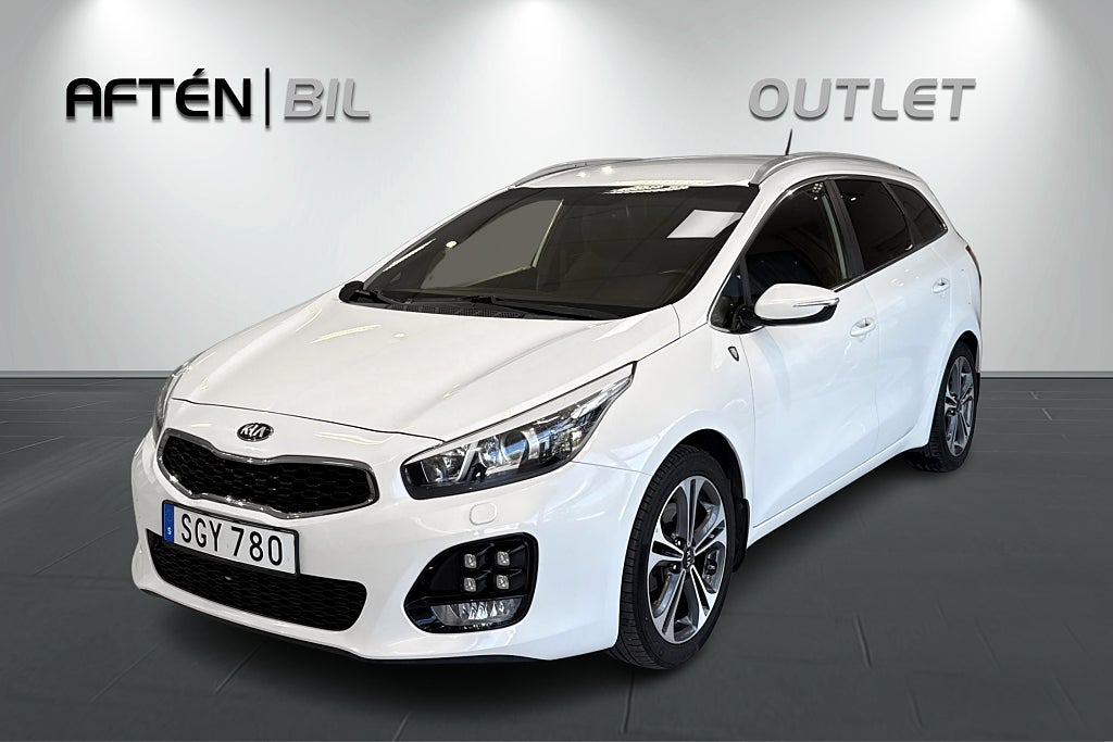 Kia Ceed SW 1.6 CRDi 136hk GT-Line Dragkrok Kamera M-Värmare GPS