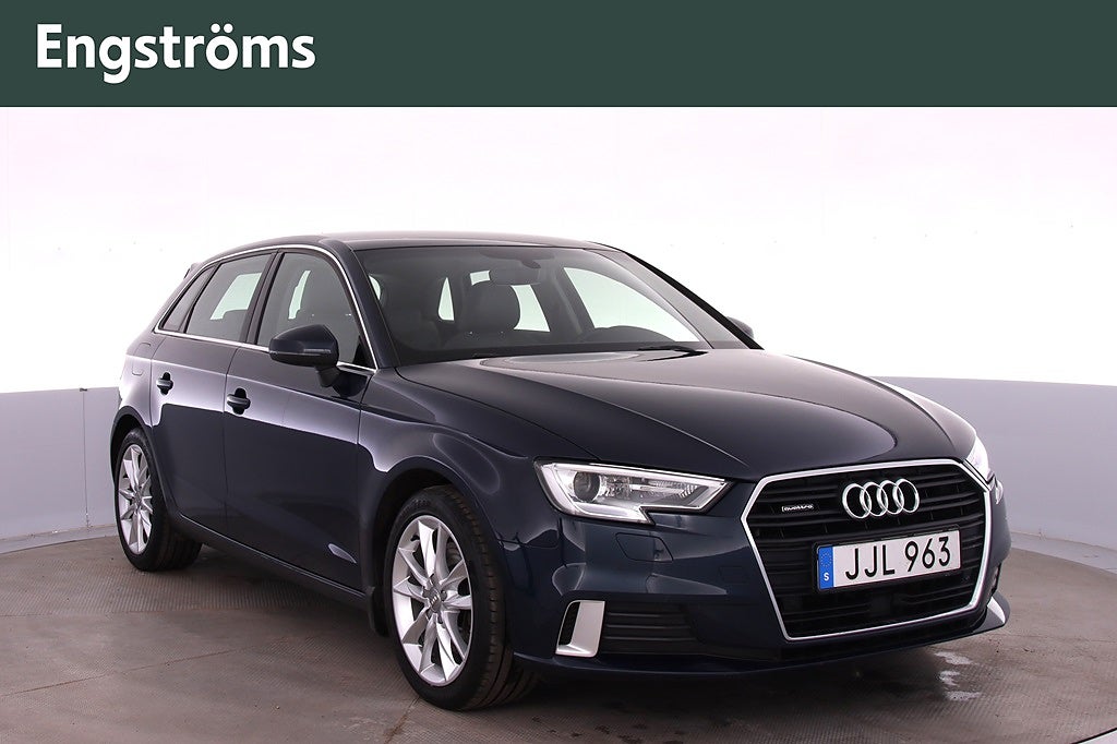 Audi A3 TFSI 190Hk Quattro Backkamera/cockpit