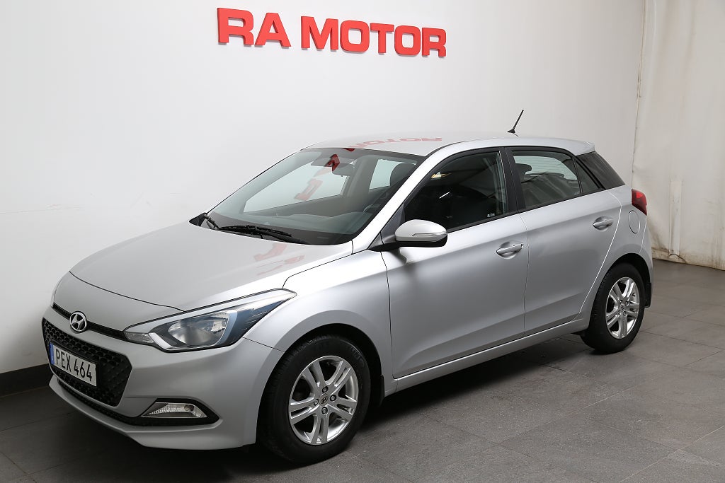Hyundai i20 1,4 101hk Premium Aut 5D Bluetooh 2017