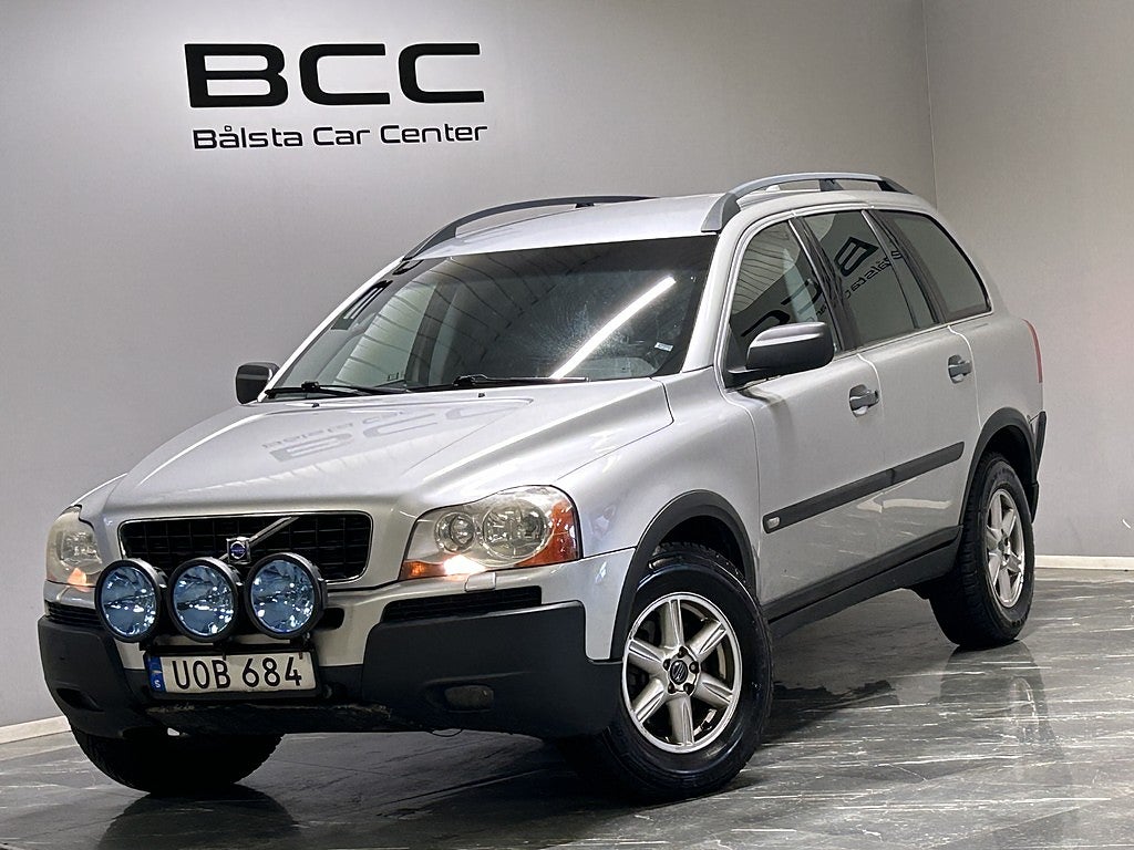 Volvo XC90 5-seater D5 AWD Geartronic Värmare Drag Kam-bytt Ny bes