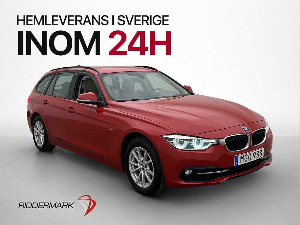BMW 320 d xDrive Sport line M&K-Värmare Hifi Halvskinn
