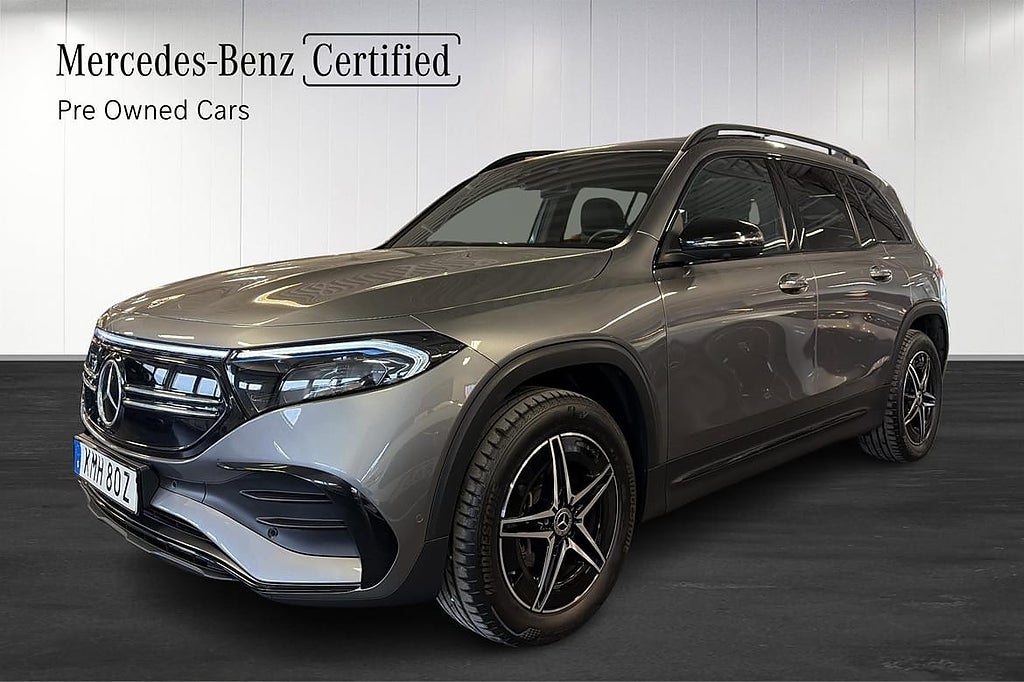 Mercedes-Benz EQB 300 4MATIC AMG/Panorama/7-Sits/Nightpackage/HUD