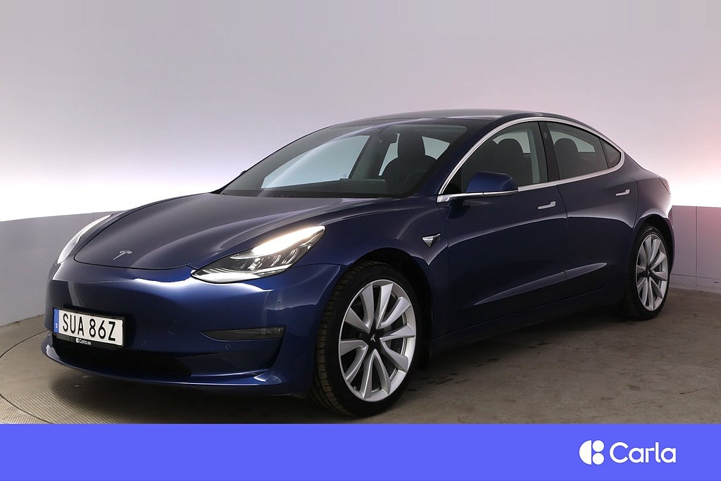 Tesla Model 3 Long Range AWD Autopilot 19" Pano