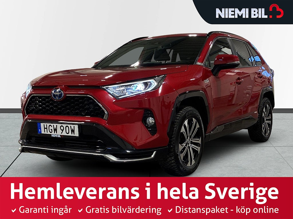 Toyota RAV4 Plug-in Hybrid E-CVT Launch Edition Drag Värmare Kamera S&V-däck