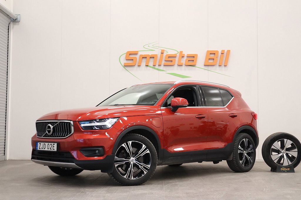 Volvo XC40 Recharge T4 DRAG KAMERA P-VÄRMARE NAVI MOMS 211hk