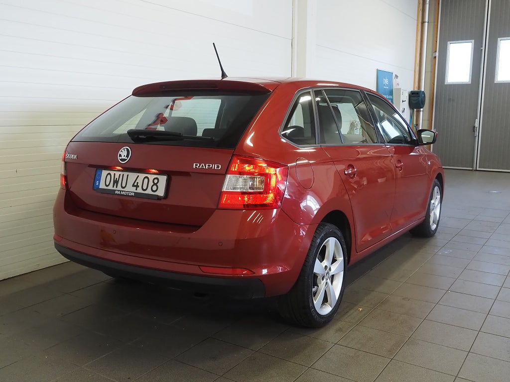 Skoda Rapid Spaceback 1.2 TSI 105hk Elegance P-Sensorer 2015
