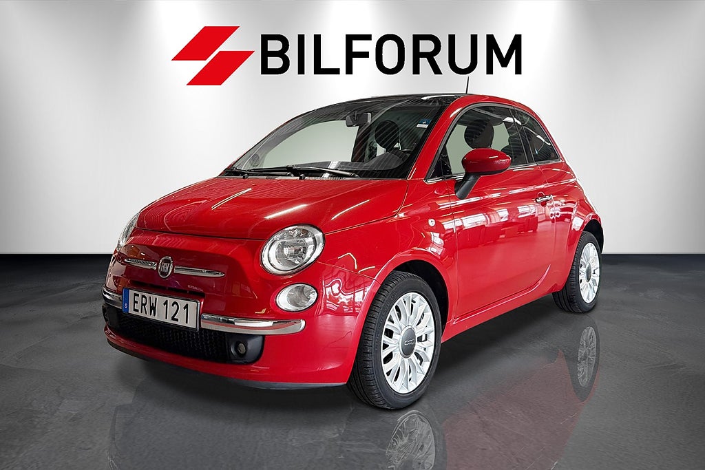 Fiat 500 1.2 LOUNGE PANORAMA / V-HJUL