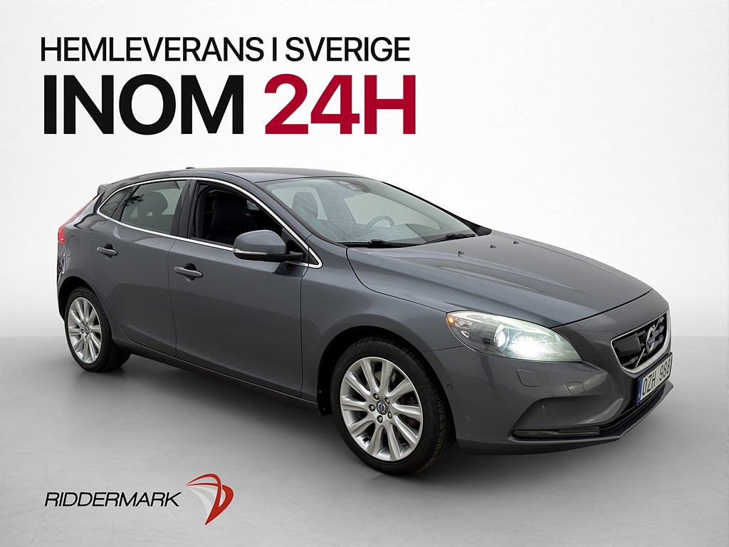 Volvo V40 D3 Summum P-sensorer Skinnklädsel Navigation