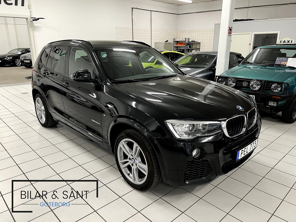 BMW X3 xDrive20d 190hk Automat M Sport Läder B-kamera Drag