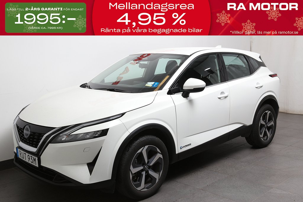 Nissan Qashqai e-POWER 190hk Acenta 2WD Leasbar 2023