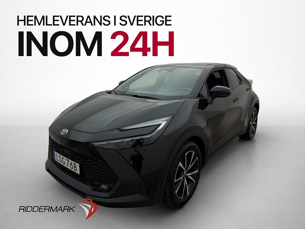 Toyota C-HR PHEV 223hk Navi Kamera Döda-vinkel