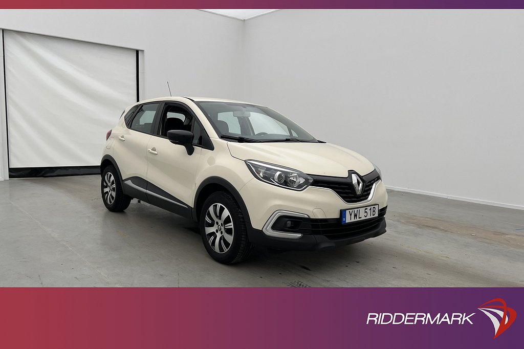 Renault Captur 0.9 TCe 90hk Zen Sensorer Navi Välservad