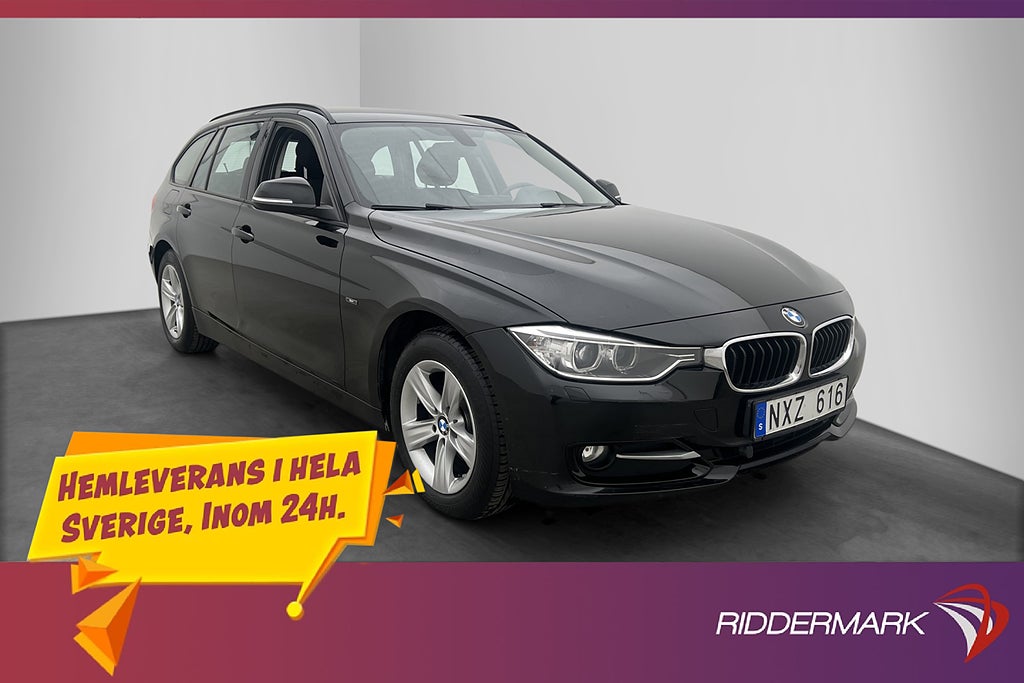 BMW 318 d xDrive Touring Sport line Dragkrok Sensorer
