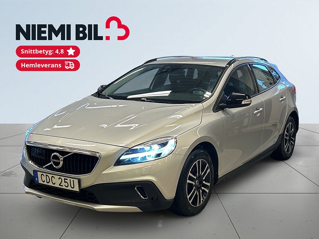 Volvo V40 Cross Country D3 Pro Edition Drag/SoV-Däck/Navi/Adap Fart/Kamera