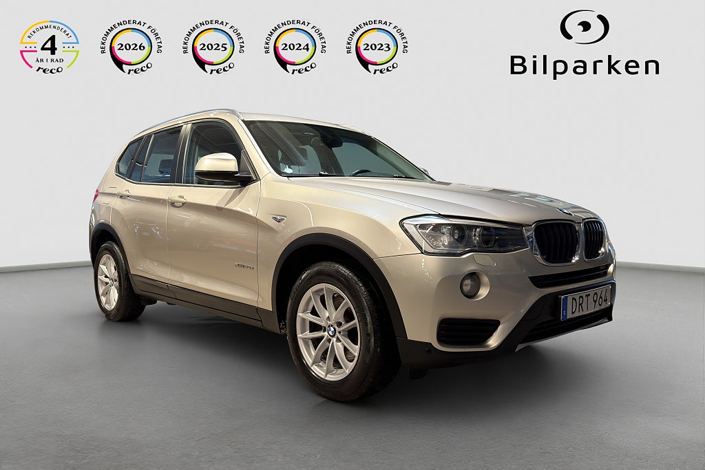 BMW X3 xDrive20d Steptronic | Dragkrok | Euro 6 | 190hk