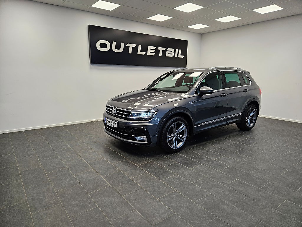 Volkswagen Tiguan GT R line 2.0 TSI 220hk 4Motion 4x4 Cockpit Navi Drag