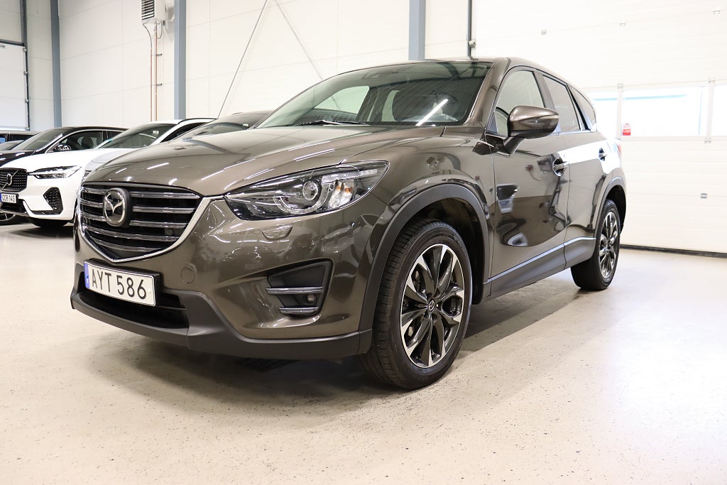 Mazda CX-5 2.5 SKYACTIV-G AWD 1-Ägare B-Kam Bose Navi B-Värm 192hk