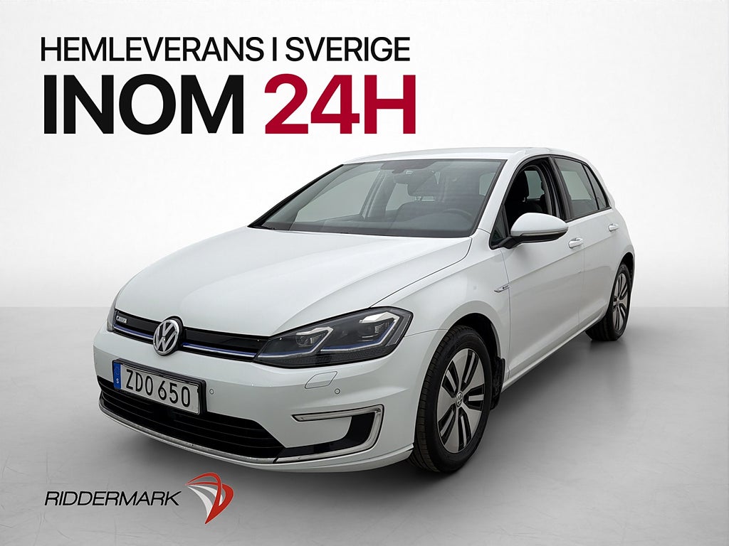 Volkswagen E-Golf 136hk Navigation Apple Carplay