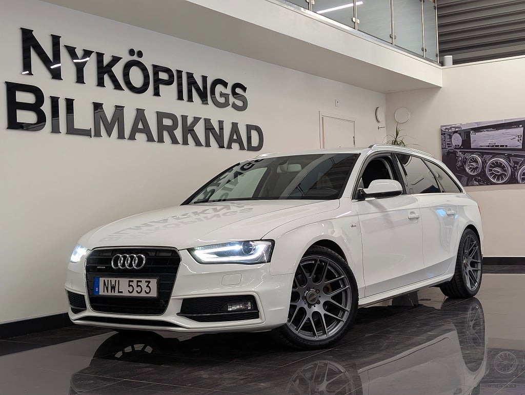 Audi A4 Avant 2.0 TDI 190 hk Quattro S Tronic S-Line Drag / GPS