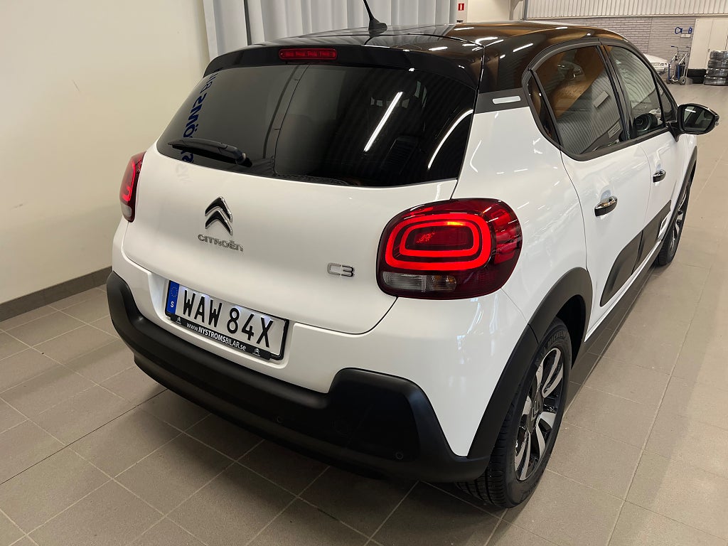 Citroën C3 FL SHINE PT 82hk PDC bak Keyless startknapp thumbnail