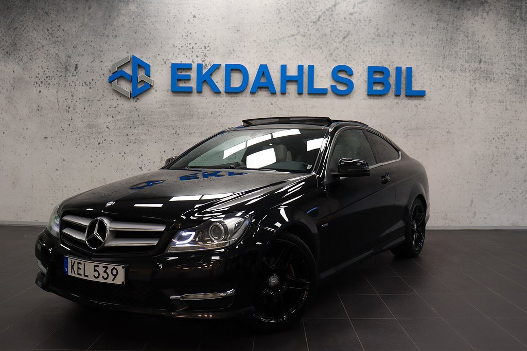 Mercedes-Benz C 220 CDI Coupé BlueEFFICIENCY 7G-Tronic Plus, 170hk, 2012