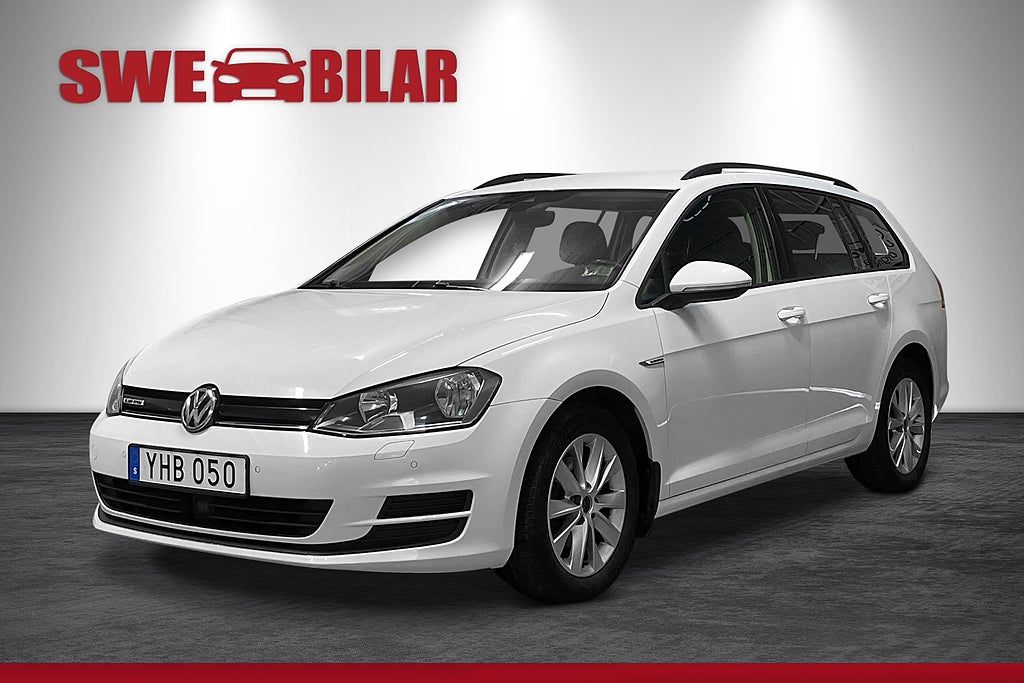 Volkswagen Golf 1.4 TGI CNG AUTO Carplay Nybesiktigad M-Värmare 