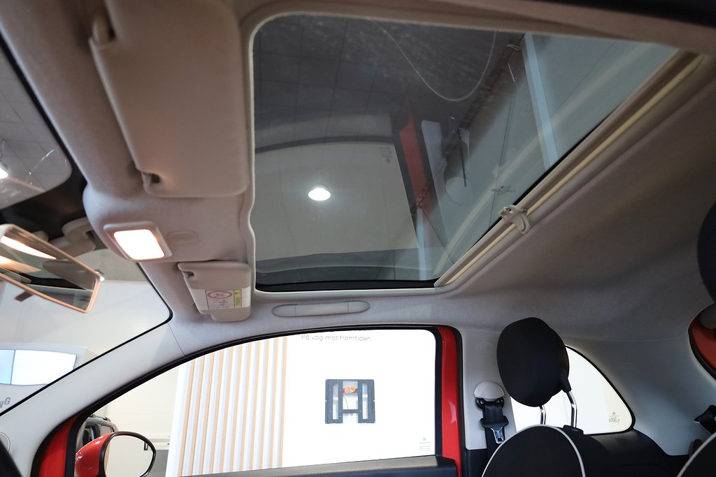 Fiat 500 1,2 69hk Lounge Panorama 2019