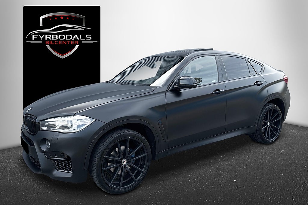 BMW X6 xDrive30d 258hk X6M Optik Taklucka Drag Fjärrvärmare