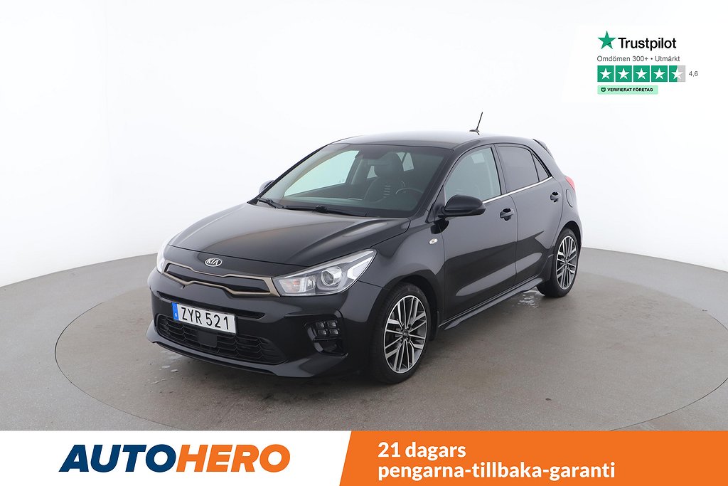 Kia Rio 1.0 T-GDI GT-Line / B-kamera, CarPlay, Rattvärme