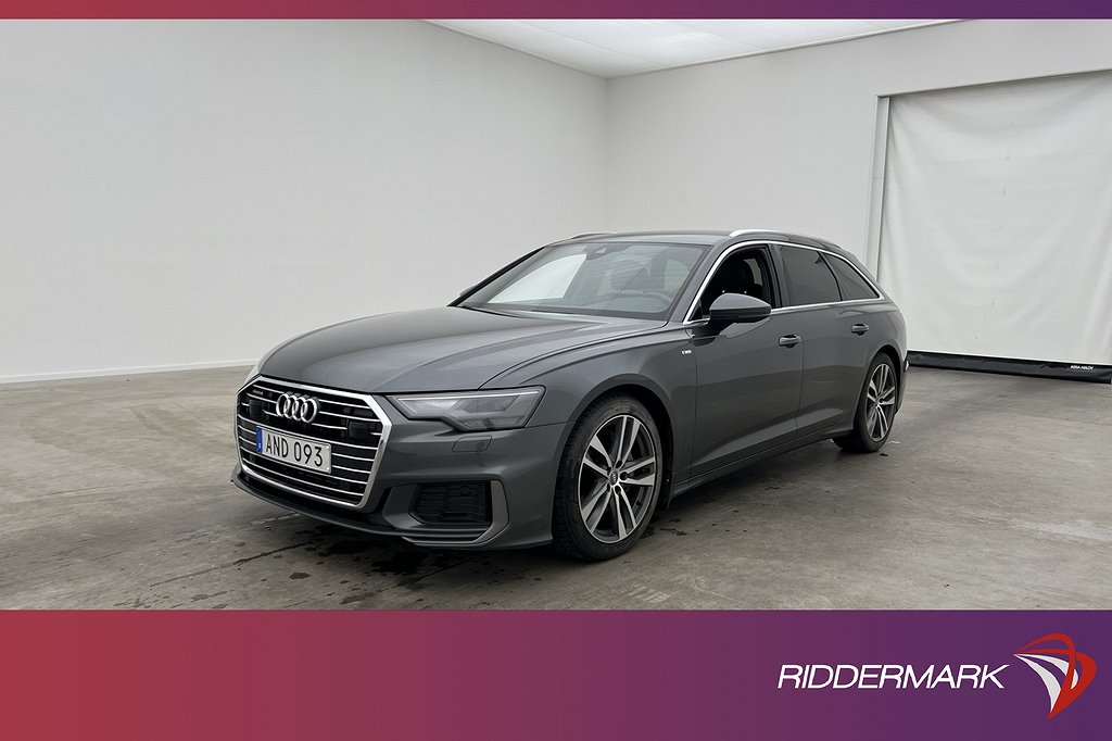 Audi A6 Avant 45 TDI Q 231hk S-Line Cockpit Värm Navi Drag