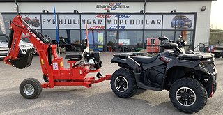 4-hjuling Goes XWOLF 700 SHORT INK GRÄVAGGREGAT 360 GRADER