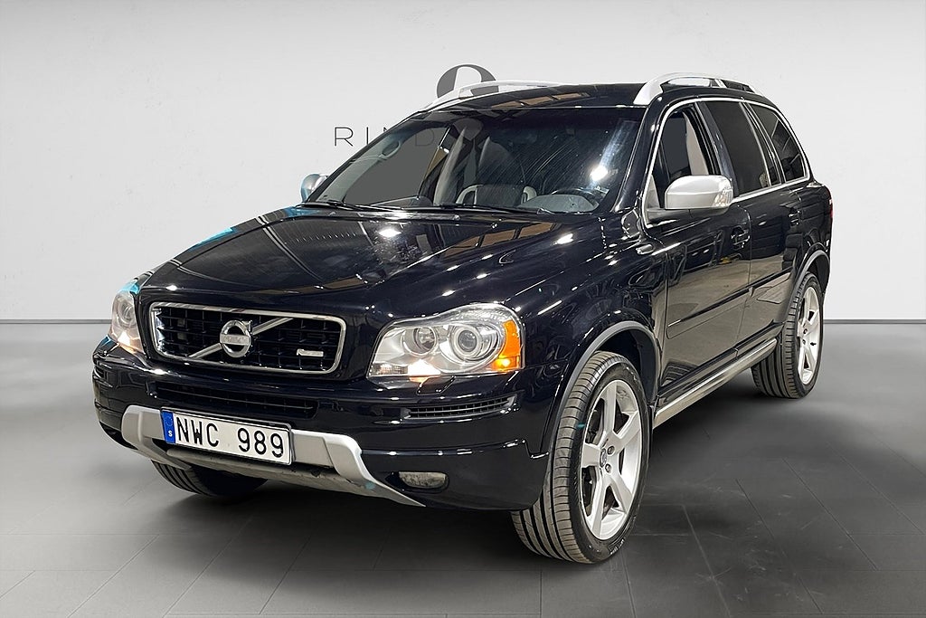 Volvo XC90 D5 200 HK AUT AWD R-DESIGN DRAG PDC 7-SITS KAMREMBYTT