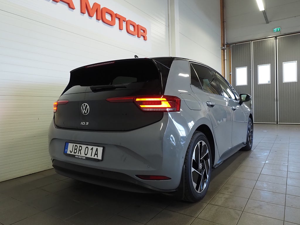 Volkswagen ID.3 Pro Performance Life 204hk Kamera Navigation Värmepump 2023