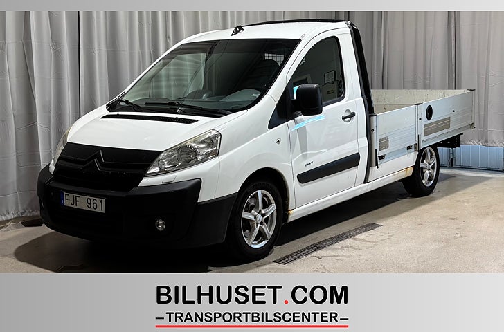 Citroën Jumpy Pickup 2.0 HDi Flakbil 120 hk Drag Ny Besiktad