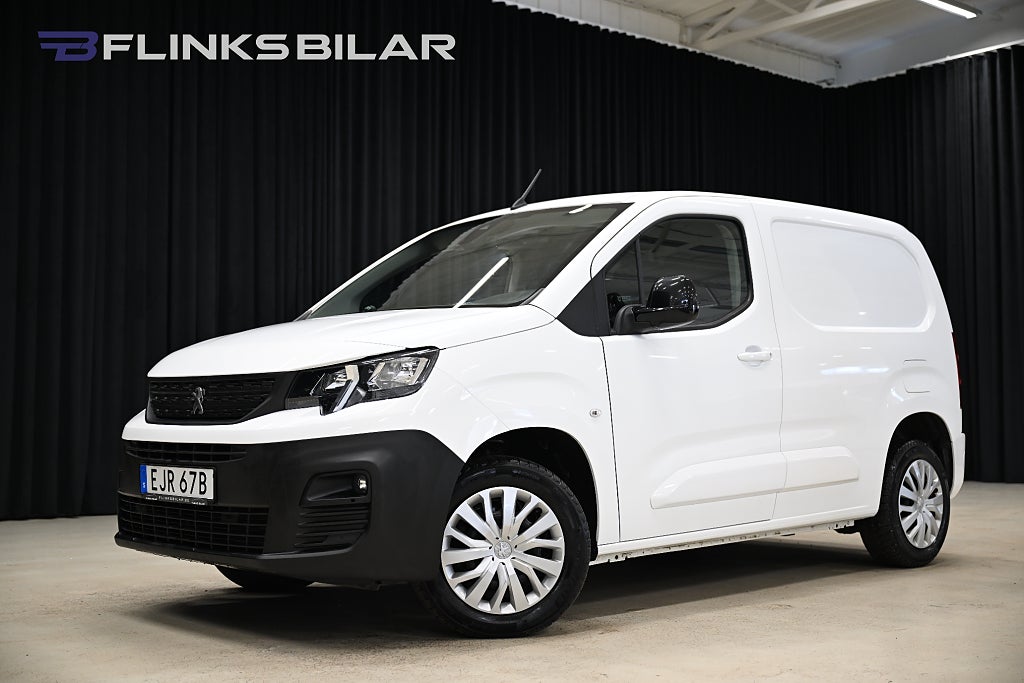 Peugeot Partner 130HK L2|Automat|Drag|Värmare|Backkamera|EnÄgare|Moms