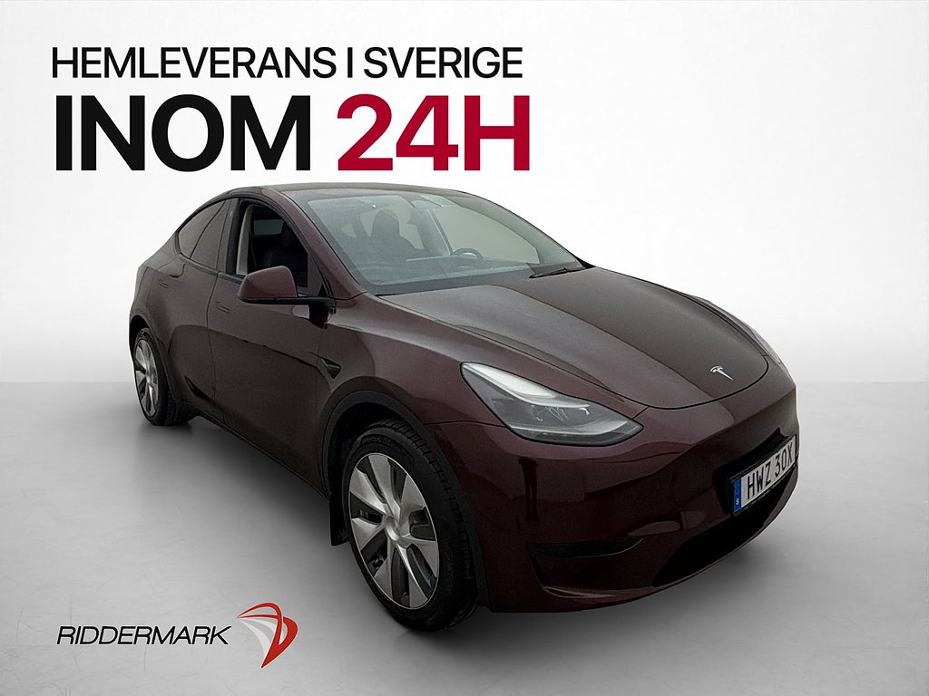 Tesla Model Y Long Range 347hk Pano Värmare Skinn AP Kamera