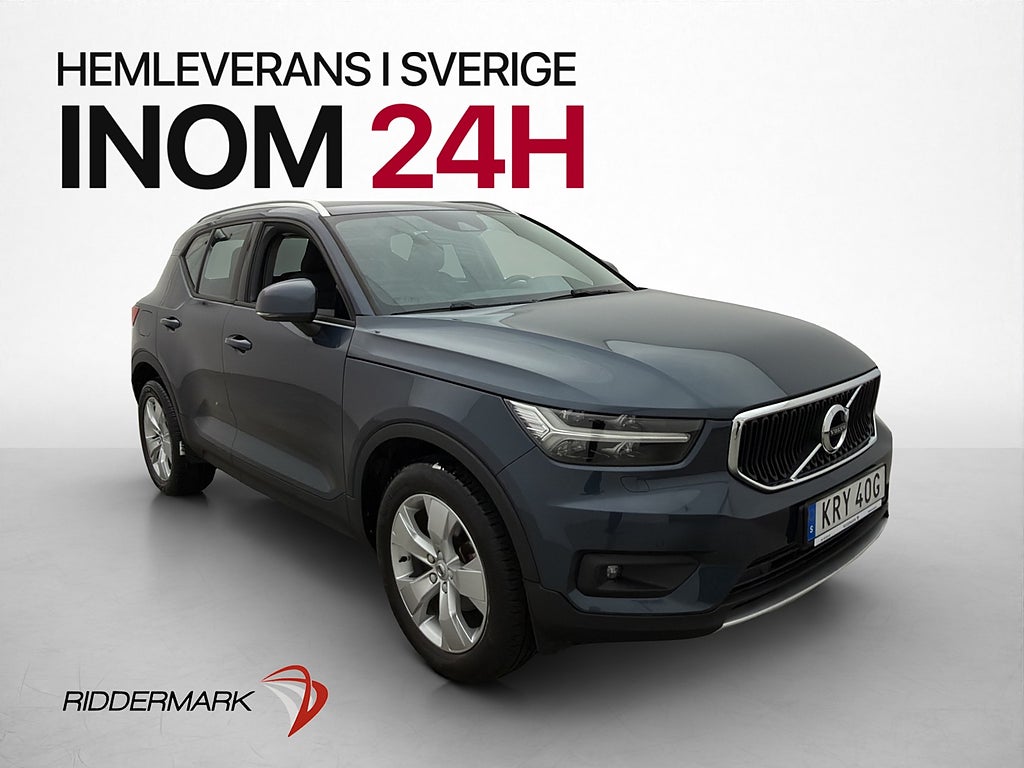 Volvo XC40 T3 163hk Momentum Kamera VOC Värmare