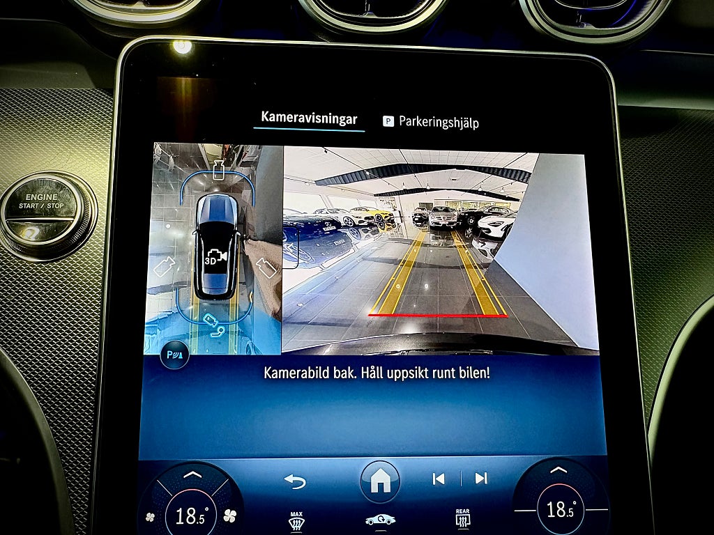 Mercedes-Benz C 300 de AMG 4MATIC Drag Värmare Elstol - bild 8