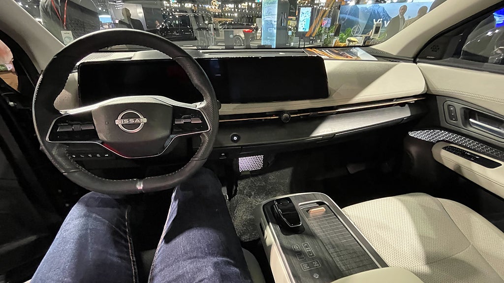 Nissan Ariya har en räckvidd på upp till 52 mil. Foto: Anders Nilsson 