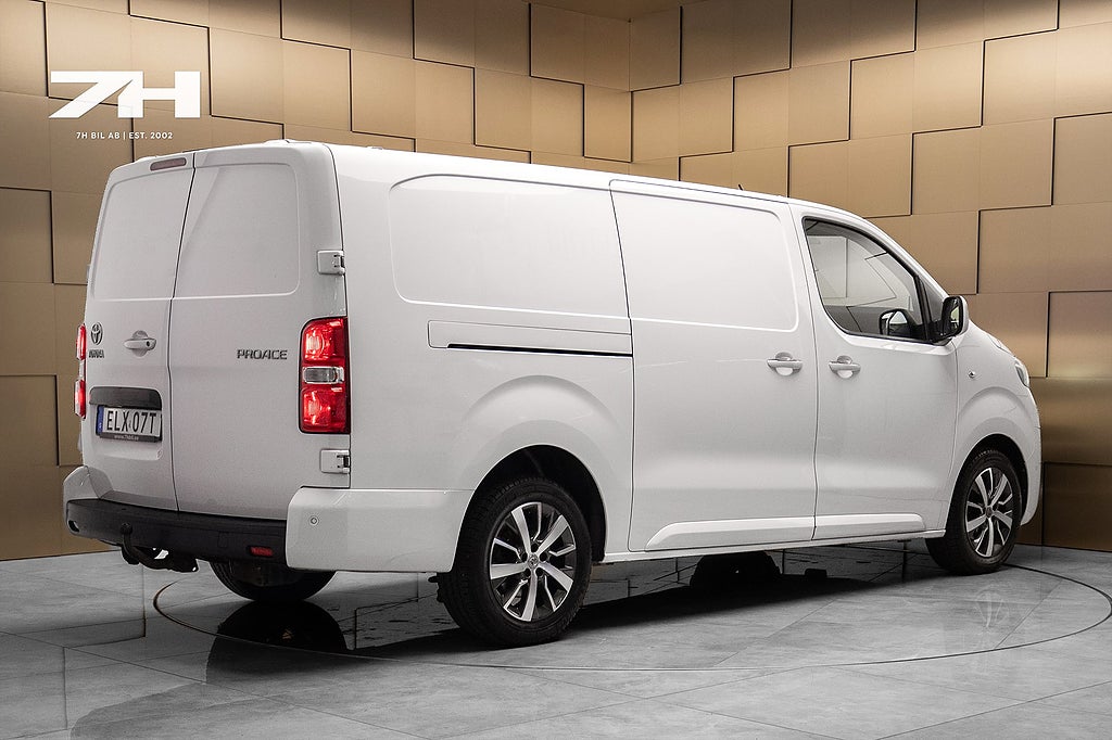 Toyota Proace 2.0 D-4D 177hk L3 Lång 360° Adap. Farhållare Keyless
