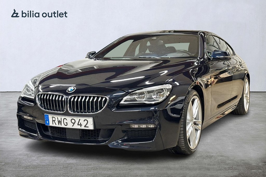 BMW 640 d xDrive Gran Coupé M Sport 313hk Takl HUD Navi H/K