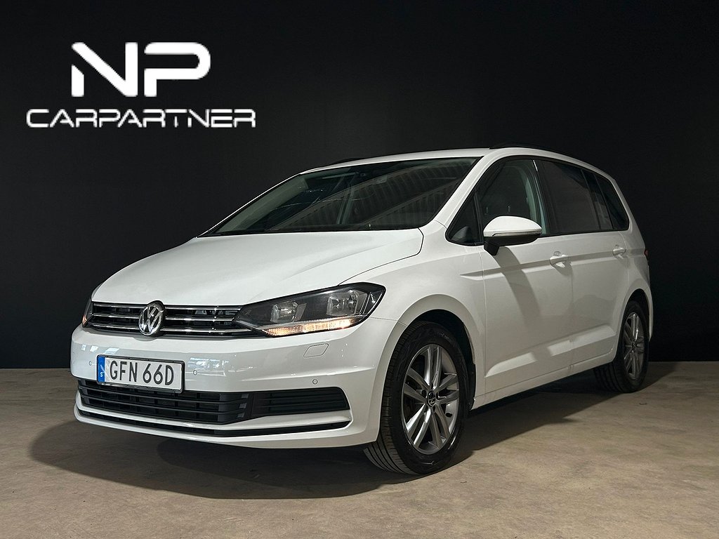 Volkswagen Touran 2.0 TDI DPF SCR DSG,Sekv,115hk,MOMS,7-sits