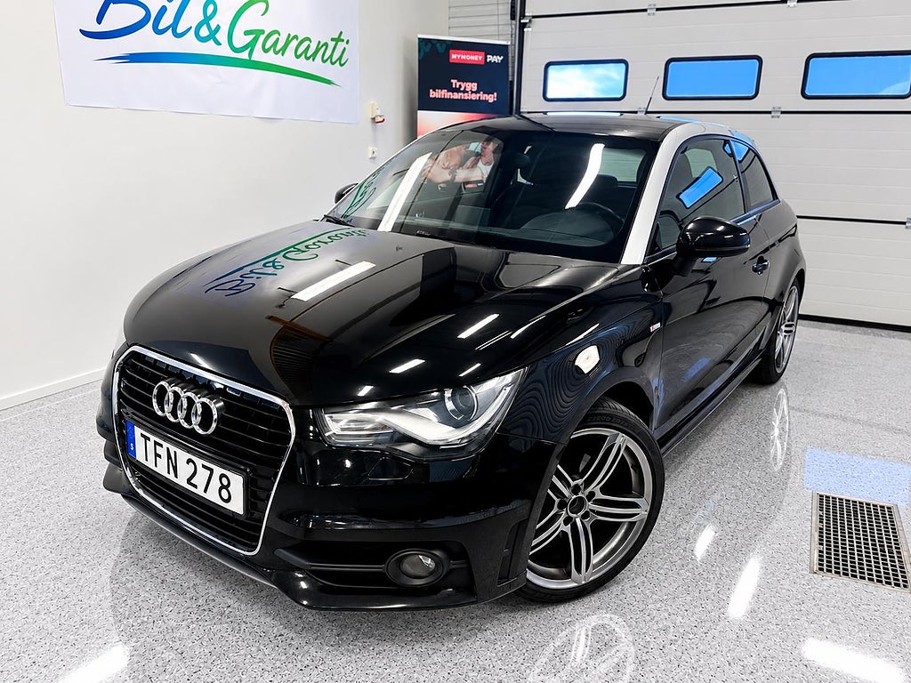 Audi A1 1.4 TFSI S-line | Nyservad | Nybesiktigad