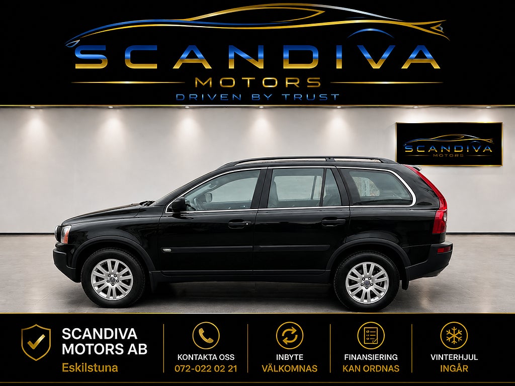 Volvo XC90 Volvo XC90 2.5T AWD 210hk/7-sts /Ny kamrem/Nyservad/BES