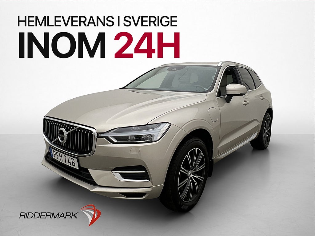 Volvo XC60 T8 AWD Inscription MOMS Drag Pano 360° HuD Skinn